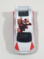 Mega Bloks Streetz Red and White Miniature Plastic Die Cast Toy Car Vehicle