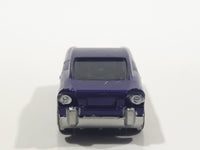 Mega Bloks Streetz Purple with Flames Miniature Plastic Die Cast Toy Car Vehicle