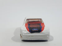 2002 Hot Wheels Tuners Ford Focus White Die Cast Toy Race Car Vehicle