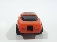 1983 Kidco Burnin' Key Cars Demolition Cars Corvette Orange Plastic Die Cast Toy Car Vehicle