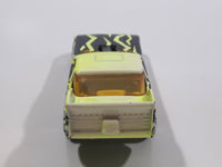 1999 Hot Wheels Mega Graphics Probe Funny Car Bright Lime Green Yellow and Black Die Cast Toy Car Vehicle with Lift Up Body