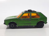 Vintage 1976 Lesney Products Matchbox Superfast No. 7 VW Volkswagen Golf Lime Green Toy Car Vehicle