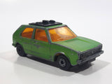 Vintage 1976 Lesney Products Matchbox Superfast No. 7 VW Volkswagen Golf Lime Green Toy Car Vehicle