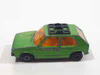 Vintage 1976 Lesney Products Matchbox Superfast No. 7 VW Volkswagen Golf Lime Green Toy Car Vehicle