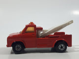 Vintage 1978 Lesney Matchbox Superfast No. 61 Wreck Truck Red Die Cast Toy Tow Salvage Wrecker Vehicle Missing Hooks