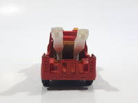 Vintage 1978 Lesney Matchbox Superfast No. 61 Wreck Truck Red Die Cast Toy Tow Salvage Wrecker Vehicle Missing Hooks