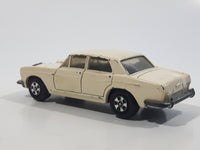 Vintage 1981 ERTL Rolls Royce Silver Shadow Cannonball Run Cream White Die Cast Toy Car Vehicle Made in Hong Kong