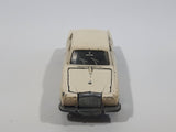 Vintage 1981 ERTL Rolls Royce Silver Shadow Cannonball Run Cream White Die Cast Toy Car Vehicle Made in Hong Kong