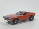 Vintage 1983 Hot Wheels Dixie Challenger Orange Die Cast Toy Car Vehicle