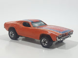 Vintage 1983 Hot Wheels Dixie Challenger Orange Die Cast Toy Car Vehicle