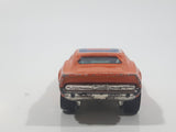 Vintage 1983 Hot Wheels Dixie Challenger Orange Die Cast Toy Car Vehicle