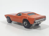 Vintage 1983 Hot Wheels Dixie Challenger Orange Die Cast Toy Car Vehicle