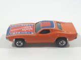Vintage 1983 Hot Wheels Dixie Challenger Orange Die Cast Toy Car Vehicle
