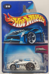 2004 Hot Wheels First Editions Hardnoze Dodge Neon White Die Cast Toy Car Vehicle New in Package