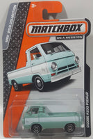 2013 Matchbox On A Mission Dodge A100 Pickup Truck Mint Green Die Cast Toy Car Vehicle New in Package