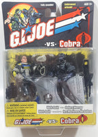 2001 Hasbro G.I. Joe vs Cobra Wet-Suit vs Cobra Moray 3 3/4" Tall Toy Action Figures New in Package