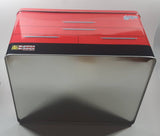 All Pro Bumper To Bumper Auto Parts John Force Castrol GTX Red Large Tin Metal Container with Collector Card