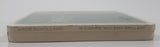 Vintage Willem II Brilliant 10 Panatellas Cigars Brasil Green and Beige Hinged Tin Metal Cigarillo Holder Case