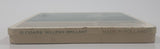Vintage Willem II Brilliant 10 Panatellas Cigars Brasil Green and Beige Hinged Tin Metal Cigarillo Holder Case