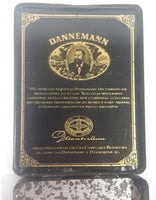 Vintage Dannemann Imperiale Brasil 20 Small Cigars Hinged Tin Metal Cigarillo Holder Case