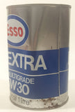 Vintage Esso Multigrade 5W30 Motor Oil 1 Litre Metal Can FULL Still Sealed Never Opened