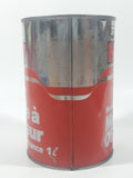 Vintage 1970s Co-op HD7 Heavy Duty SAE 30 Motor Oil 1 Litre Metal Can FULL Still Sealed Never Opened