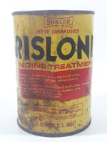 Vintage Shaler Rislone New Improved Engine Treatment One U.S. Quart Metal Can