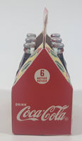Hard To Find 2010 Coca Cola Serve Ice Cold Season's Greetings Santa Claus Themed 6 Bottle Pack Christmas Tree Hanging Ornament