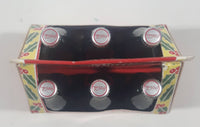 Hard To Find 2010 Coca Cola Serve Ice Cold Season's Greetings Santa Claus Themed 6 Bottle Pack Christmas Tree Hanging Ornament