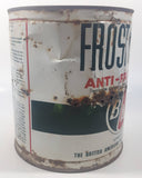 Vintage BA British American Frost Cop Anti-Freeze One Imperial Gallon Metal Can