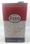 Vintage Imperial Products Esso Marvelube Gear Oil One Gallon Metal Can Made in Canada