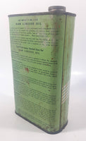 Vintage Winnipeg Linseed Oil Mills Pure Raw Linseed Oil "A Quality Product" 2 Lbs. 4 Oz. Metal Can Winnipeg, Manitoba