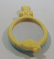 2010 McDonald's TCFC Strawberry Shortcake Lemon Meringue Blue and Yellow 4 3/4" Doll Handheld Mirror Accessory