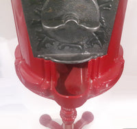 Vintage Continental Gum of Canada Inc. Gumball Candy Dispenser Machine Metal with Glass Globe On Metal Footed Stand 38" Tall