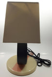 NHL Ice Hockey Puck Shaped Table Desk Lamp Light 14" Tall