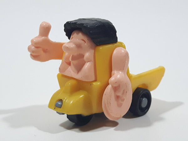 Kinder Surprise 01 n. 65 Yellow Man in Truck Plastic Miniature Toy Car Vehicle