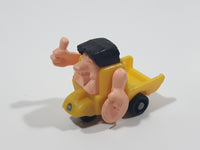 Kinder Surprise 01 n. 65 Yellow Man in Truck Plastic Miniature Toy Car Vehicle