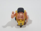 Kinder Surprise 01 n. 65 Yellow Man in Truck Plastic Miniature Toy Car Vehicle