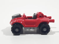 Kinder Surprise FF044 Red and Grey Plastic Miniature Toy Car Vehicle