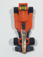 Kinder Surprise MPG DC241 Orange Formula 1 Grand Prix Orange Plastic Miniature Toy Car Vehicle