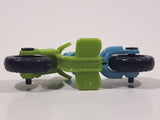 Kinder Surprise SE051 Blue and Green Plastic Miniature Toy Motor Cycle Vehicle