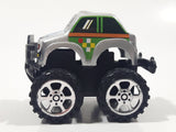 Unknown Brand Silver #5 Pull Back Plastic Toy Car Vehicle