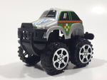 Unknown Brand Silver #5 Pull Back Plastic Toy Car Vehicle