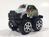 Unknown Brand Silver #5 Pull Back Plastic Toy Car Vehicle