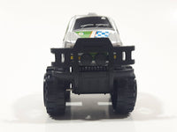 Unknown Brand Silver #5 Pull Back Plastic Toy Car Vehicle