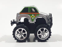 Unknown Brand Silver #5 Pull Back Plastic Toy Car Vehicle