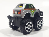 Unknown Brand Silver #5 Pull Back Plastic Toy Car Vehicle