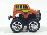 Unknown Brand Orange Pull Back Plastic Toy Car Vehicle
