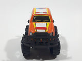 Unknown Brand Orange Pull Back Plastic Toy Car Vehicle