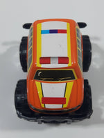 Unknown Brand Orange Pull Back Plastic Toy Car Vehicle
